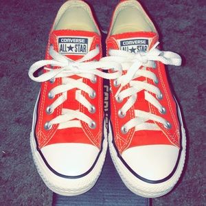 Red converse